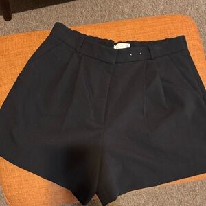 Abercrombie & Fitch Curve Love High Wasted Tailored Shorts